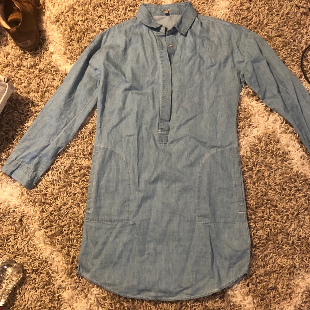 Charlotte Russe denim shirt dress